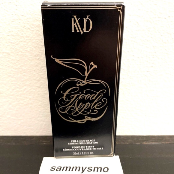 Kat Von D DEEP, 088 Kvd Good Apple Full Coverage Serum Foundation - DEEP, 088 - Picture 1 of 4